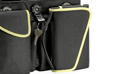 Clic-It Smart Diaper Hand Travel Bag System Green - Open Bag
