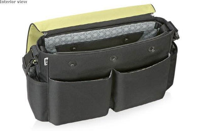 Clic-It Smart Diaper Hand Travel Bag System Green - Open Bag