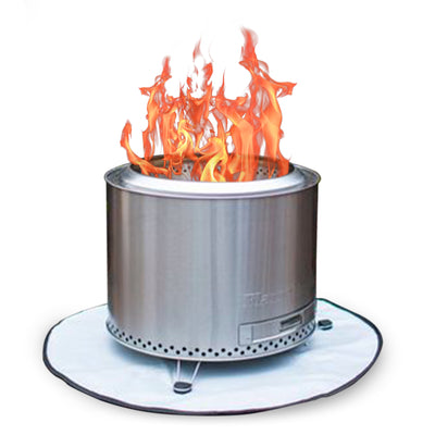 Circular Smokeless Fire Pit w/ Carry Bag, 304 Stainless Steel (Used) - VMInnovations