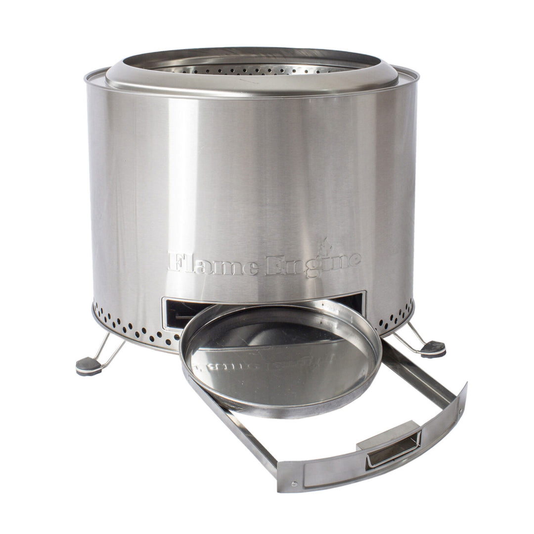 Circular Smokeless Fire Pit w/ Carry Bag, 304 Stainless Steel (Used) - VMInnovations