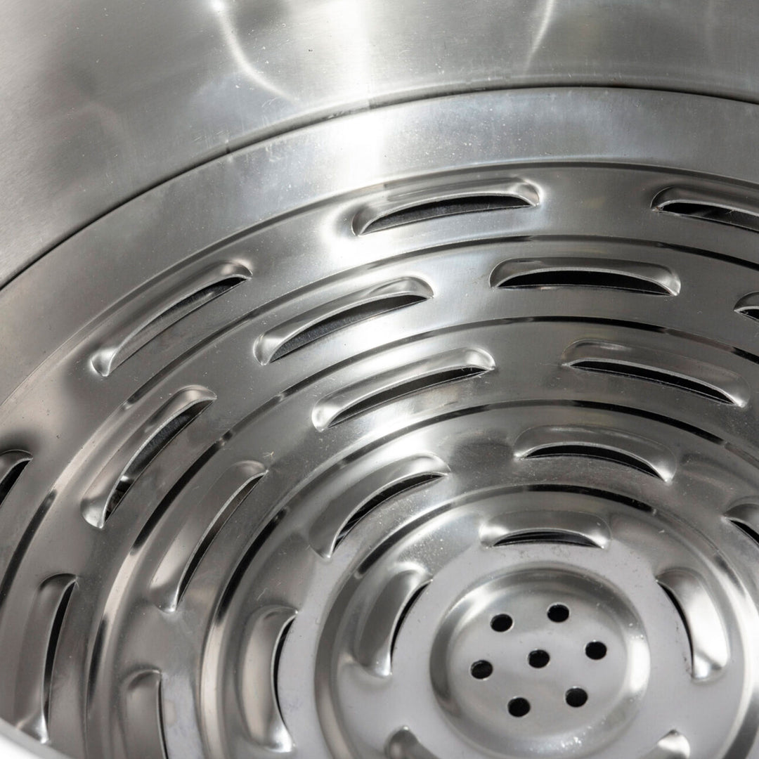 Flame Engine 19" Smokeless Fire Pit w/Carry Bag, 304 Stainless Steel (Used) - VMInnovations