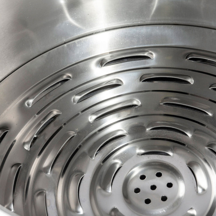 Flame Engine 19" Smokeless Fire Pit w/Carry Bag, 304 Stainless Steel (Used) - VMInnovations