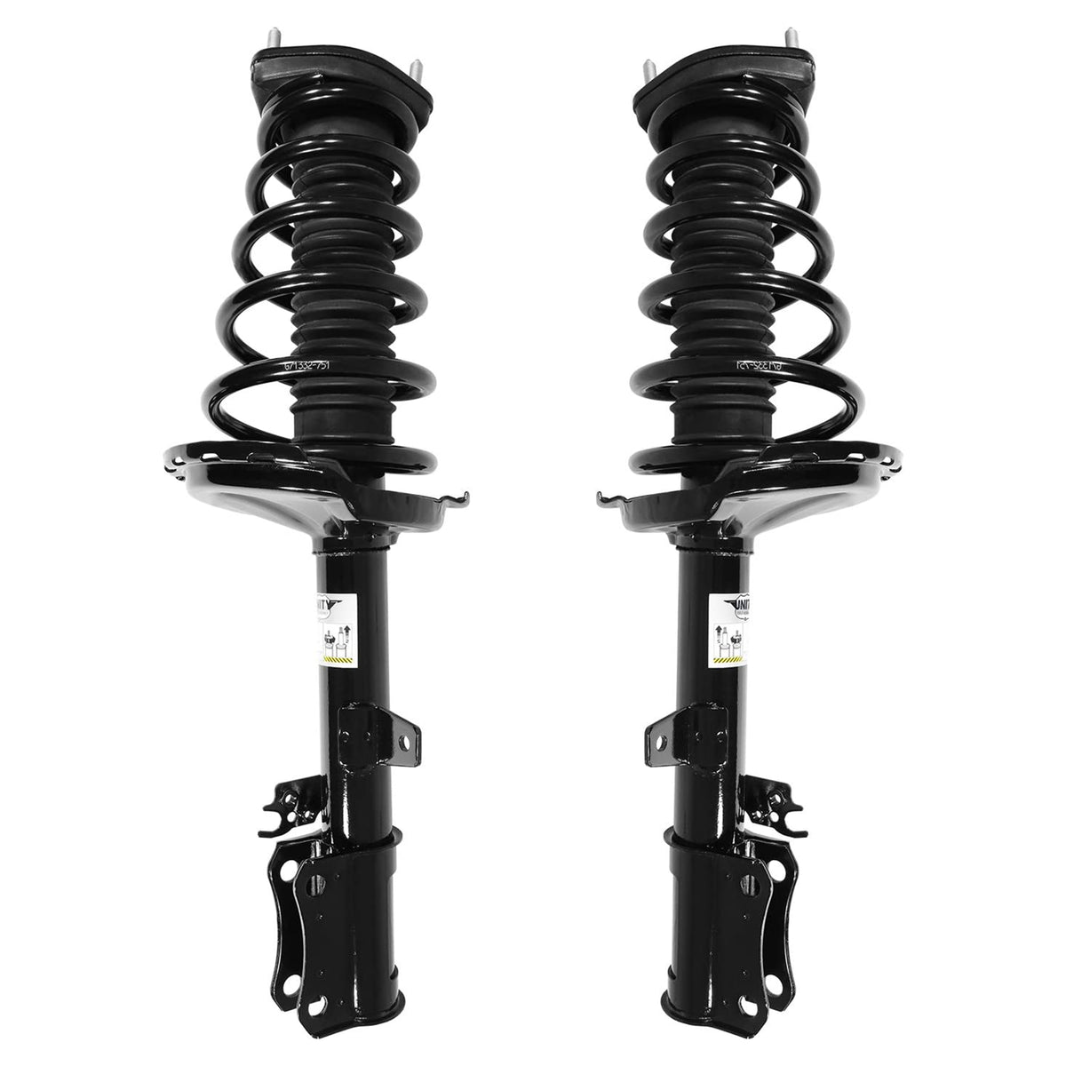 Unity Automotive Complete Rear 2 Wheel Strut Kit for 2004-2006 Lexus RX330 FWD