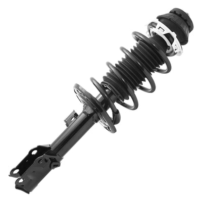 Unity Automotive Complete Front 2 Wheel Strut Kit Compatible with 2006-2008 Honda Fit Models, Black
