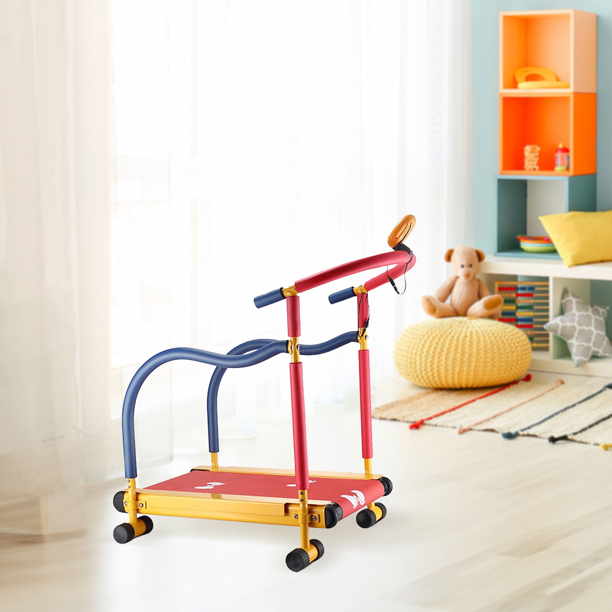 Fun & Fitness For Kids Non-Motorized Children's Exercise Treadmill (Open Box) - VMInnovations