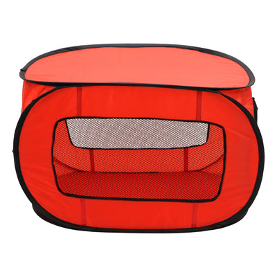 Redmon Pet Partners 41.5 Inch Portable Foldable Pop Up Pet Crate (Open Box) - VMInnovations