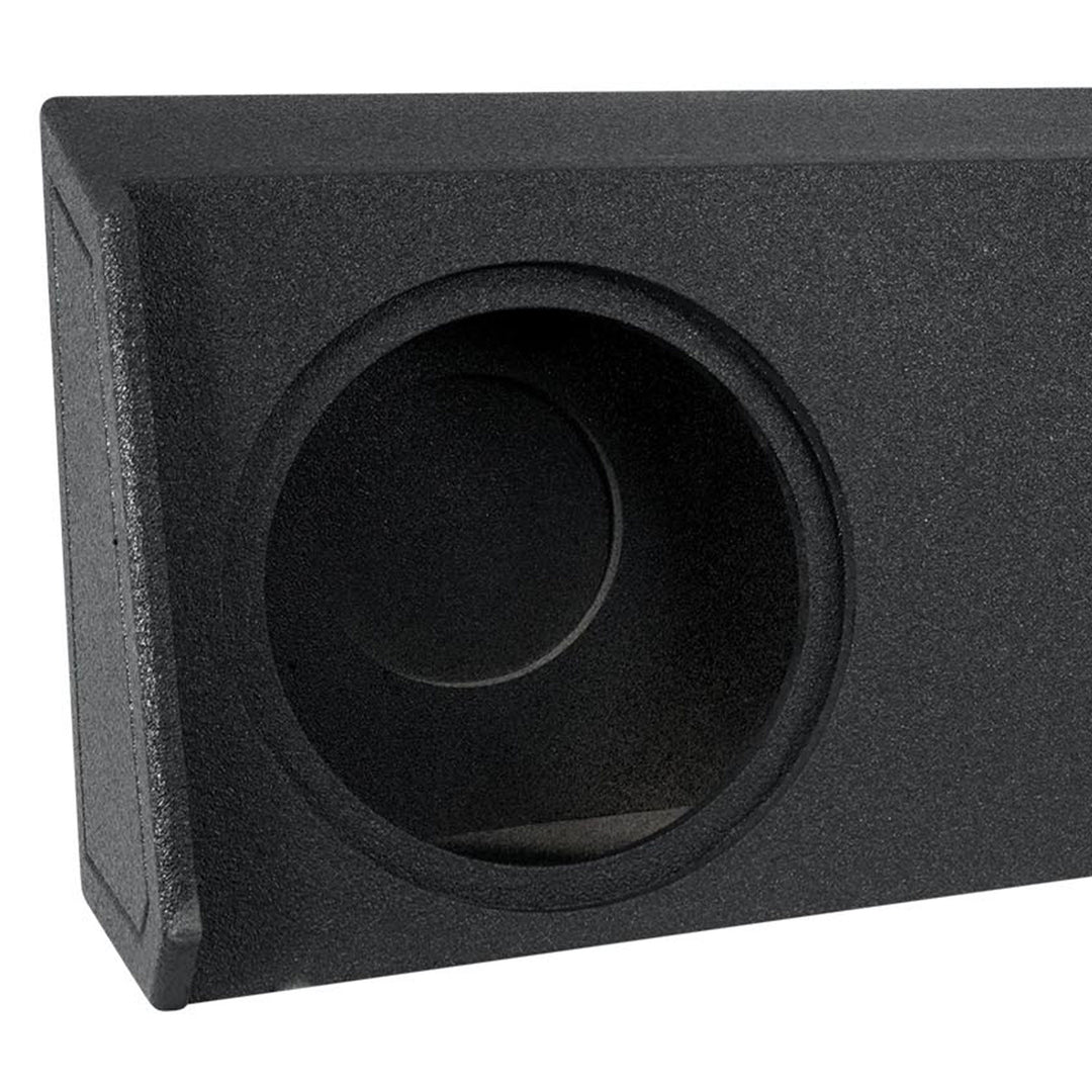 QPower 2019 Underseat Downfire 2 Hole 10" Subwoofer for GMC/Chevy 2019(Open Box)