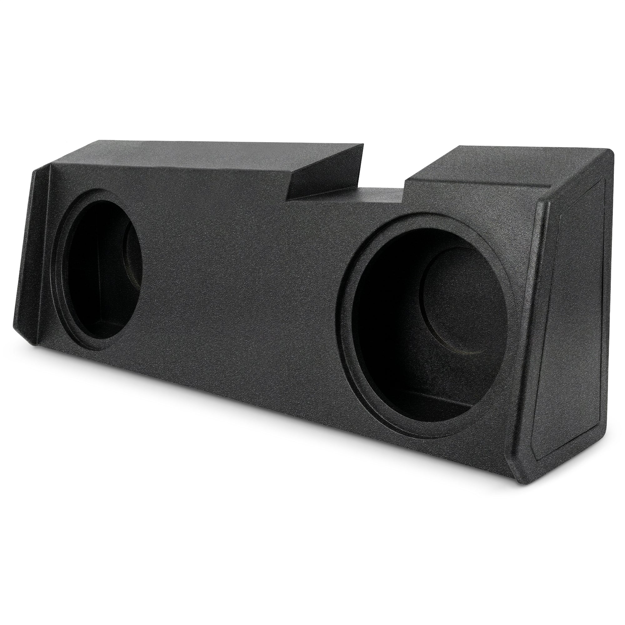 QPower Dual 10" Sub Box - Chevy Silverado & GMC Sierra Crew & Double Cab 19-26 - VMInnovations
