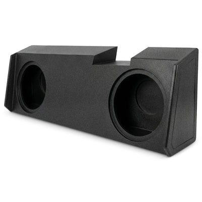 QPower Dual 10" Sub Box - Chevy Silverado & GMC Sierra Crew & Double Cab 19-26 - VMInnovations