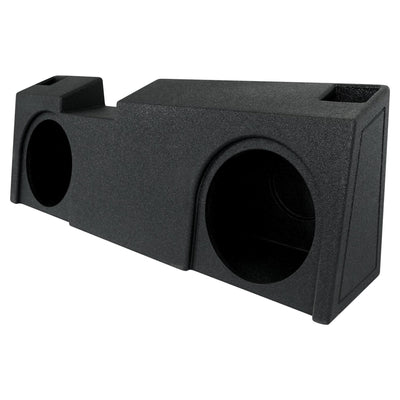 QPower Underseat Upfire 2 Hole 10" Port Subwoofer for GMC/Chevy 2019 (Open Box)
