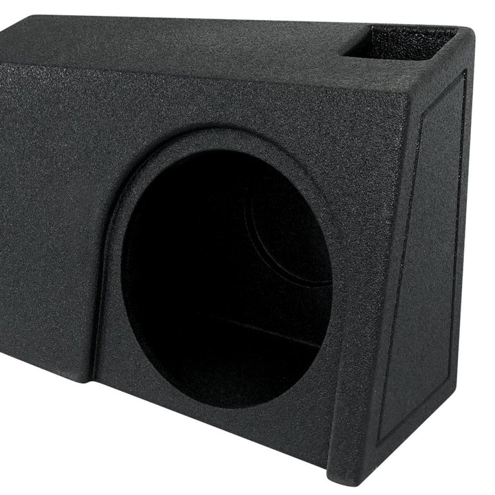QPower Underseat Upfire 2 Hole 10" Port Subwoofer for GMC/Chevy 2019 (Open Box)