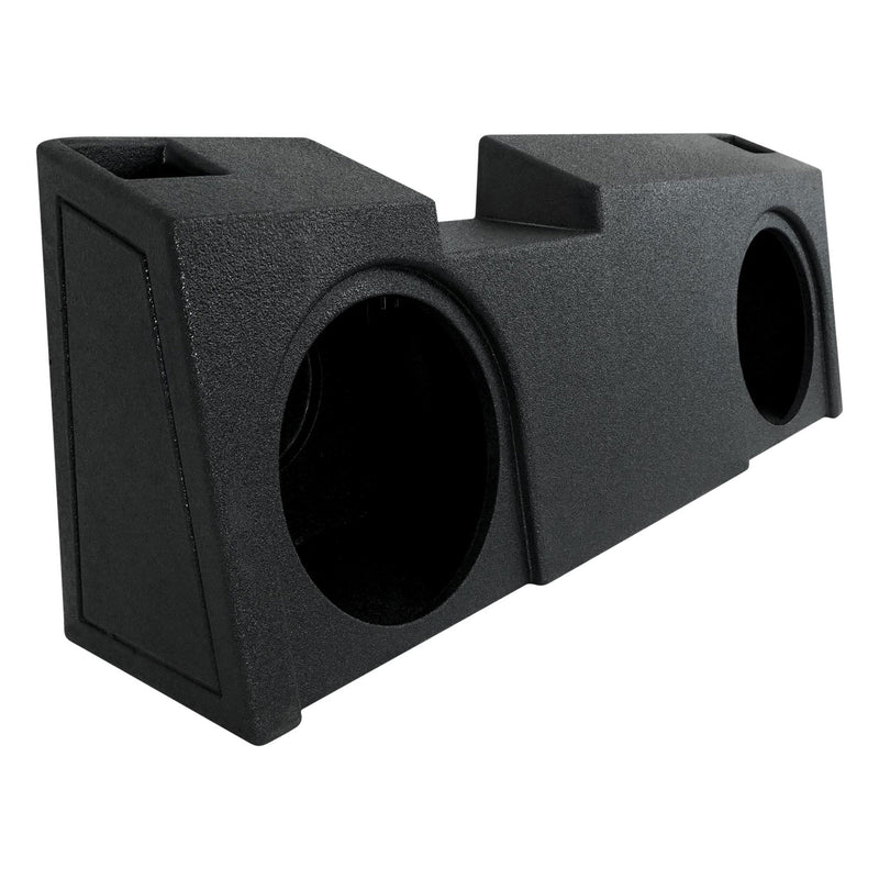 QPower QBGMC19212 Underseat Upfire 2 Hole 12" Port Subwoofer for GMC/Chevy 2019