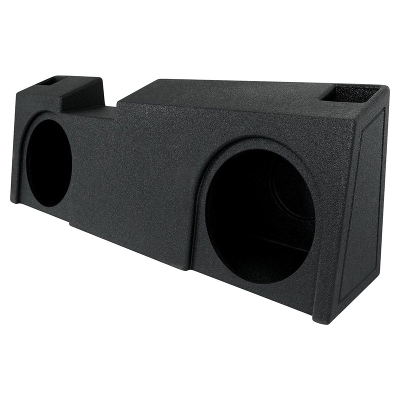 QPower QBGMC19212 Underseat Upfire 2 Hole 12" Port Subwoofer for GMC/Chevy 2019