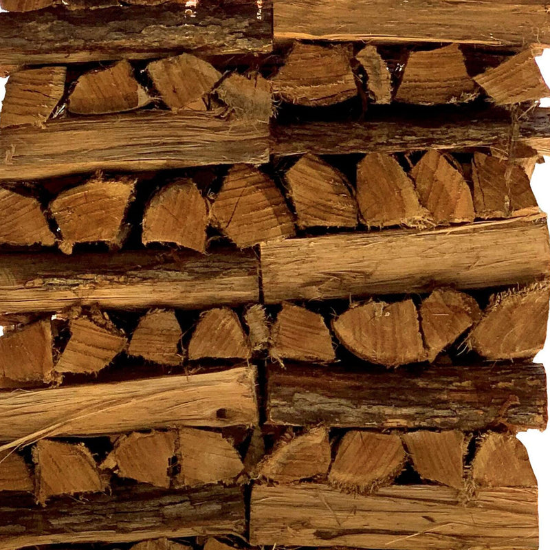 Smoak Firewood Kiln Dried Oak Firewood w/ Fire Starter, 16 Inch Logs, 65 Pounds