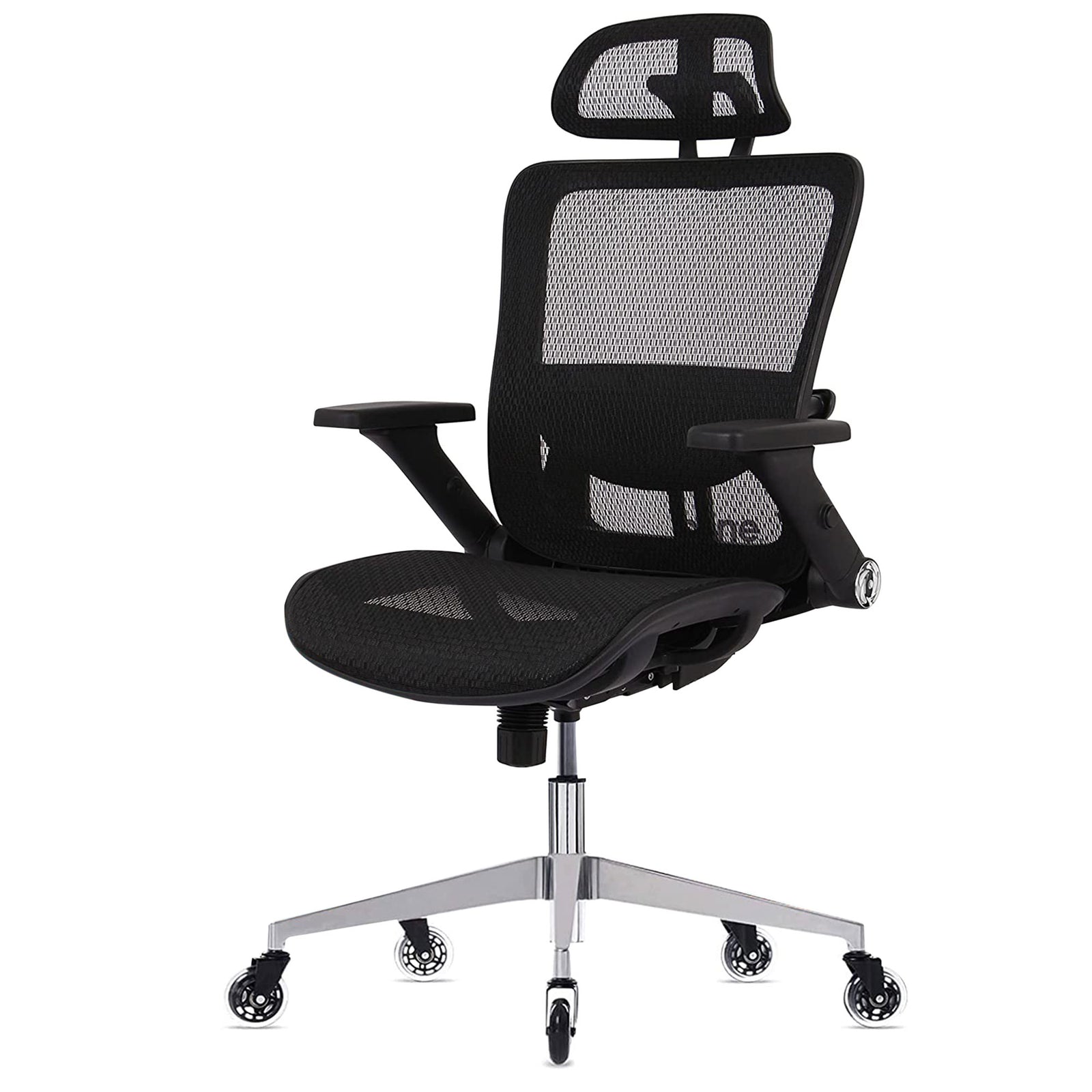 Oline ErgoMax Ergonomic Swivel Office Chair w/ Lumbar Support (For Parts) - VMInnovations