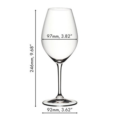 Riedel Classic 34.25 Oz Merlot Red Wine Decanter with Stemmed Glasses, 4 Pieces