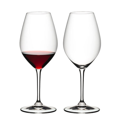 Riedel Classic 34.25 Oz Merlot Red Wine Decanter with Stemmed Glasses, 4 Pieces
