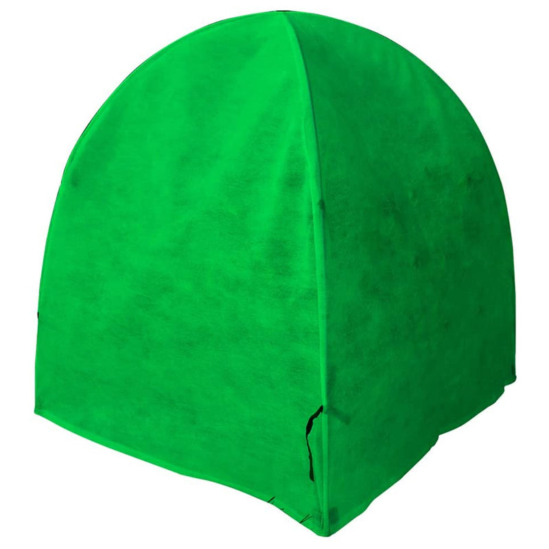 NuVue 22 In Pop Up Tear Resistant Winter Frost Cover Garden Tent, Green (3 Pack)