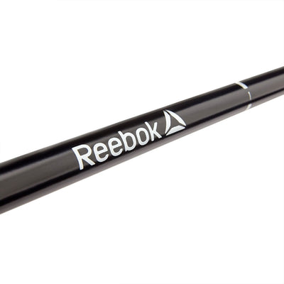 Reebok 91651-1 Twist Lock Weight Lifting Pump Set w/ Cast Iron Core, Black & Red