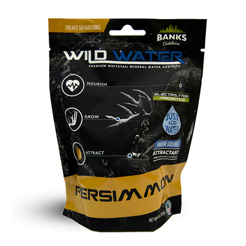 Banks Outdoors Wild Water Mineral Supplement and Attractant, Persimmon (12 Pack)
