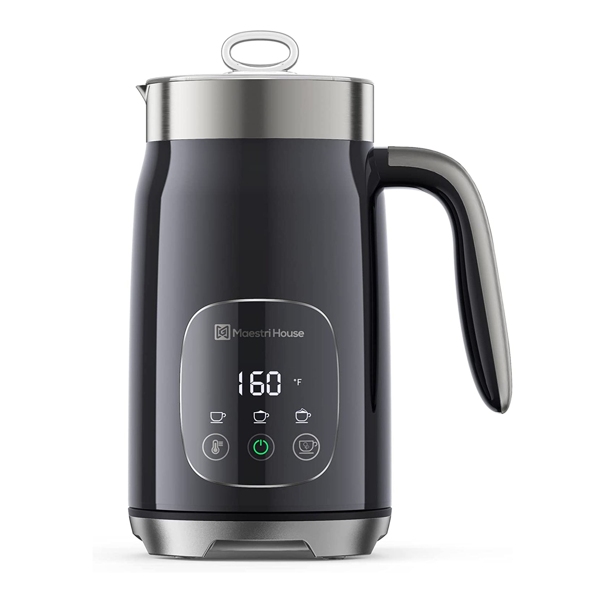 Maestri House Lrg Capacity Smart Adjustable Integrated Milk Frother , Blk(Used) - VMInnovations