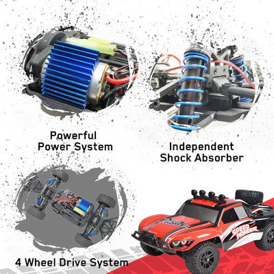 VOLANTEXRC Pioneer 1:18 Scale Remote Control Truck w/Rubber Tires (For Parts) - VMInnovations