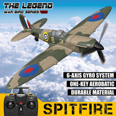 4-CH Spitfire One Key Remote Control Airplane with Xpilot Stabilizer (Open Box)