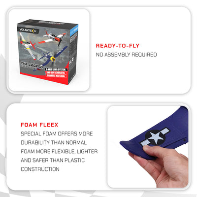 VOLANTEXRC One Key Turn Remote Control Airplane w/ Xpilot Stabilizer (Used) - VMInnovations
