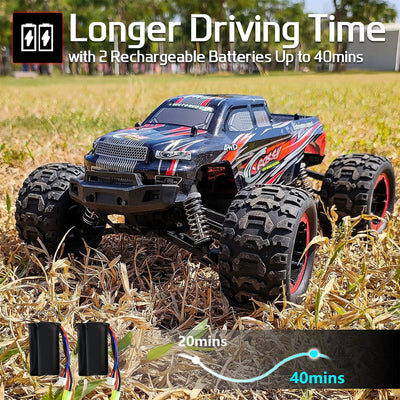 VOLANTEXRC 1:16 Ratio Scale Waterproof Remote Control All Terrain Monster Truck