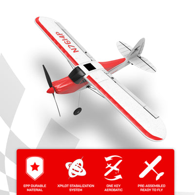 VOLANTEXRC Sport Cub 500 Remote Control Airplane w/ Gyro Stabilizer (Used) - VMInnovations