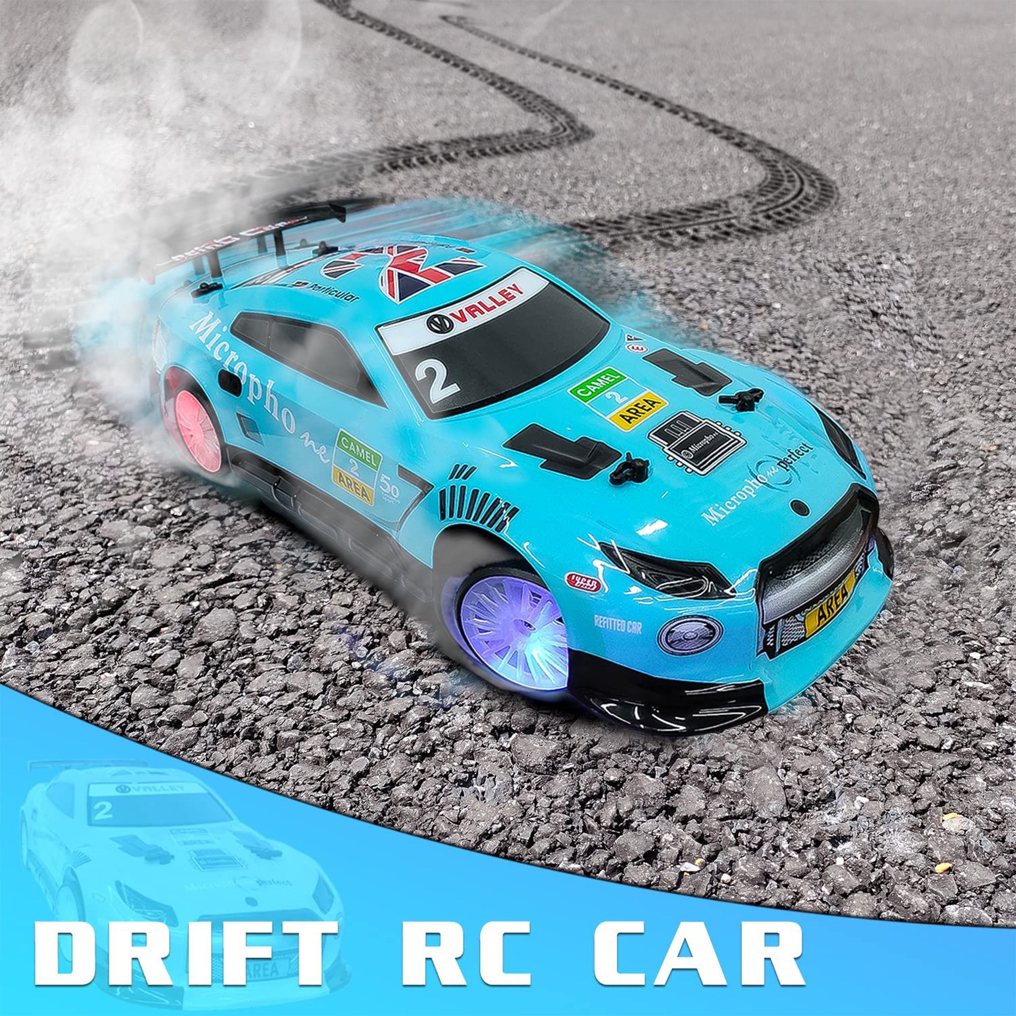 1:14 Ratio Scale Remote Control Sport Racing Car with Drifting Set (Open Box) - VMInnovations