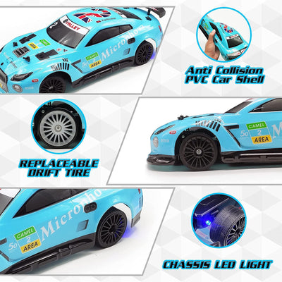 1:14 Ratio Scale Remote Control Sport Racing Car with Drifting Set (Open Box) - VMInnovations