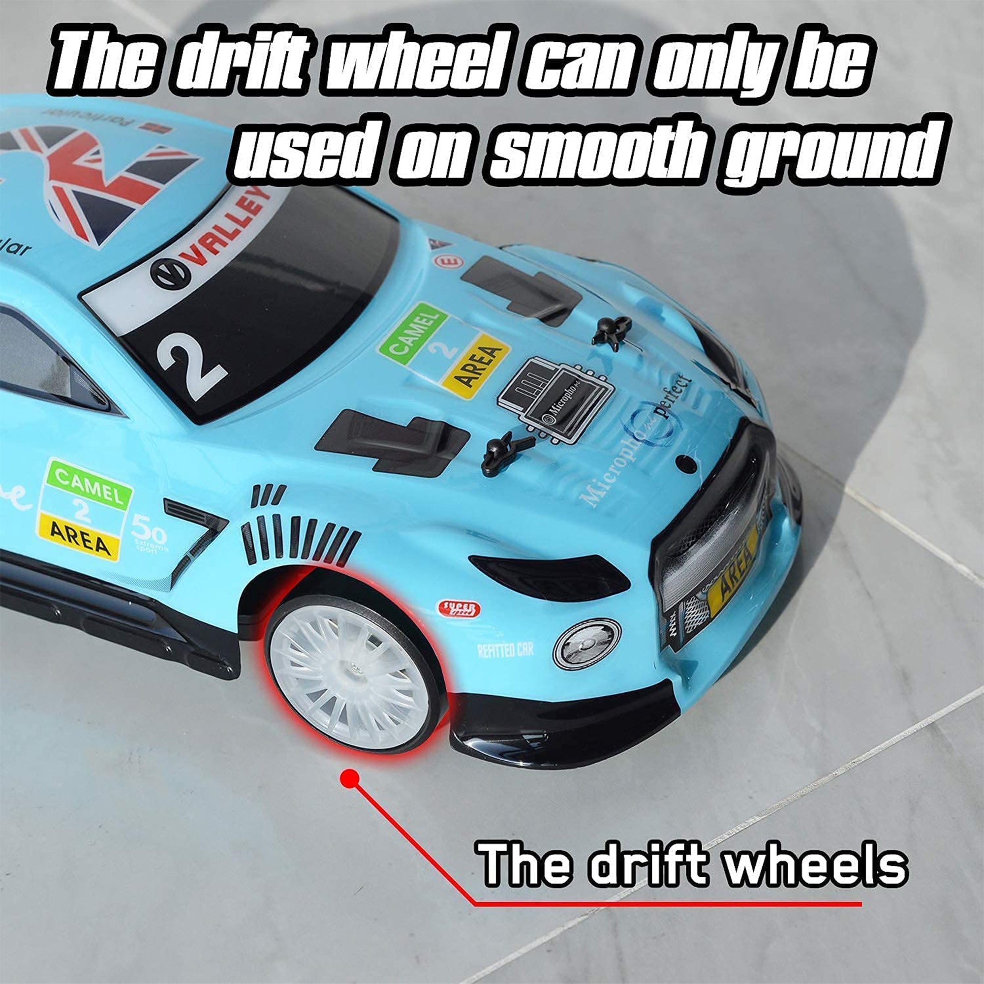 1:14 Ratio Scale Remote Control Sport Racing Car with Drifting Set (Open Box) - VMInnovations