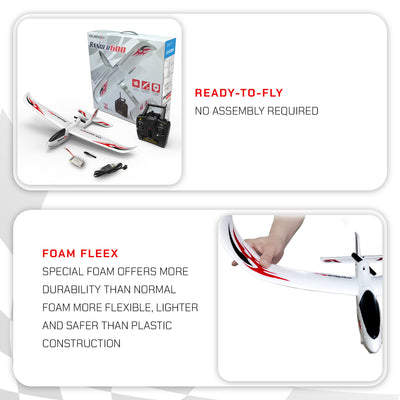 Ranger600 Ready To Fly Remote Control Airplane with Gyro Stabilizer (Used) - VMInnovations