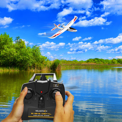 VOLANTEXRC Ready To Fly Remote Control Airplane with Gyro Stabilizer (For Parts)