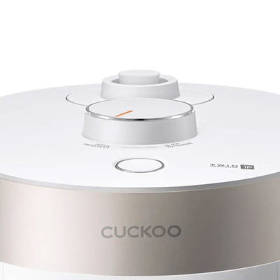 CUCKOO 6 Cup HP Twin Pressure Rice Cooker/Warmer w/Nonstick Pot, White (Used) - VMInnovations