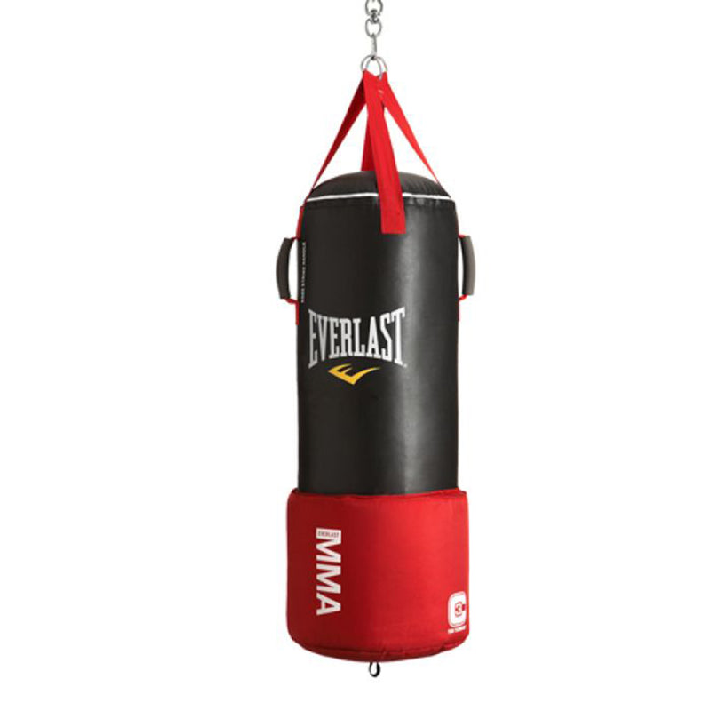 Everlast Omnistrike MMA 80lb Gym Boxing Punching Heavy Bag, Black (Open Box)