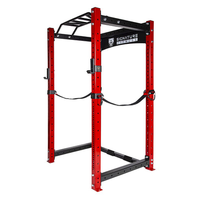Signature Fitness 1,500Lb Capacity 3 x 3 Ft Power Cage Squat Rack (For Parts) - VMInnovations