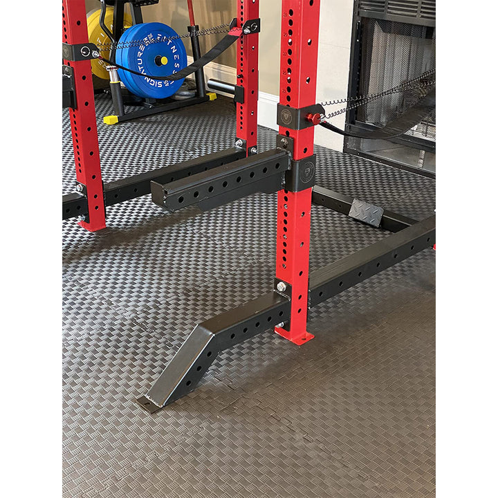 Signature Fitness 1,500Lb Capacity 3 x 3 Ft Power Cage Squat Rack (For Parts) - VMInnovations