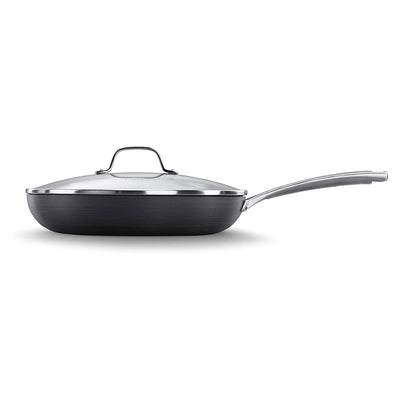 Calphalon 12 Inch Hard Anodized Nonstick Frying Pan and 12 Quart Stock Pot w/Lid