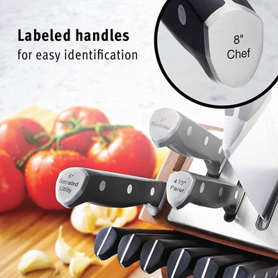 Mr. Coffee Easy Measure Coffee Maker, Oster Blender, and Calphalon 12 Knife Set