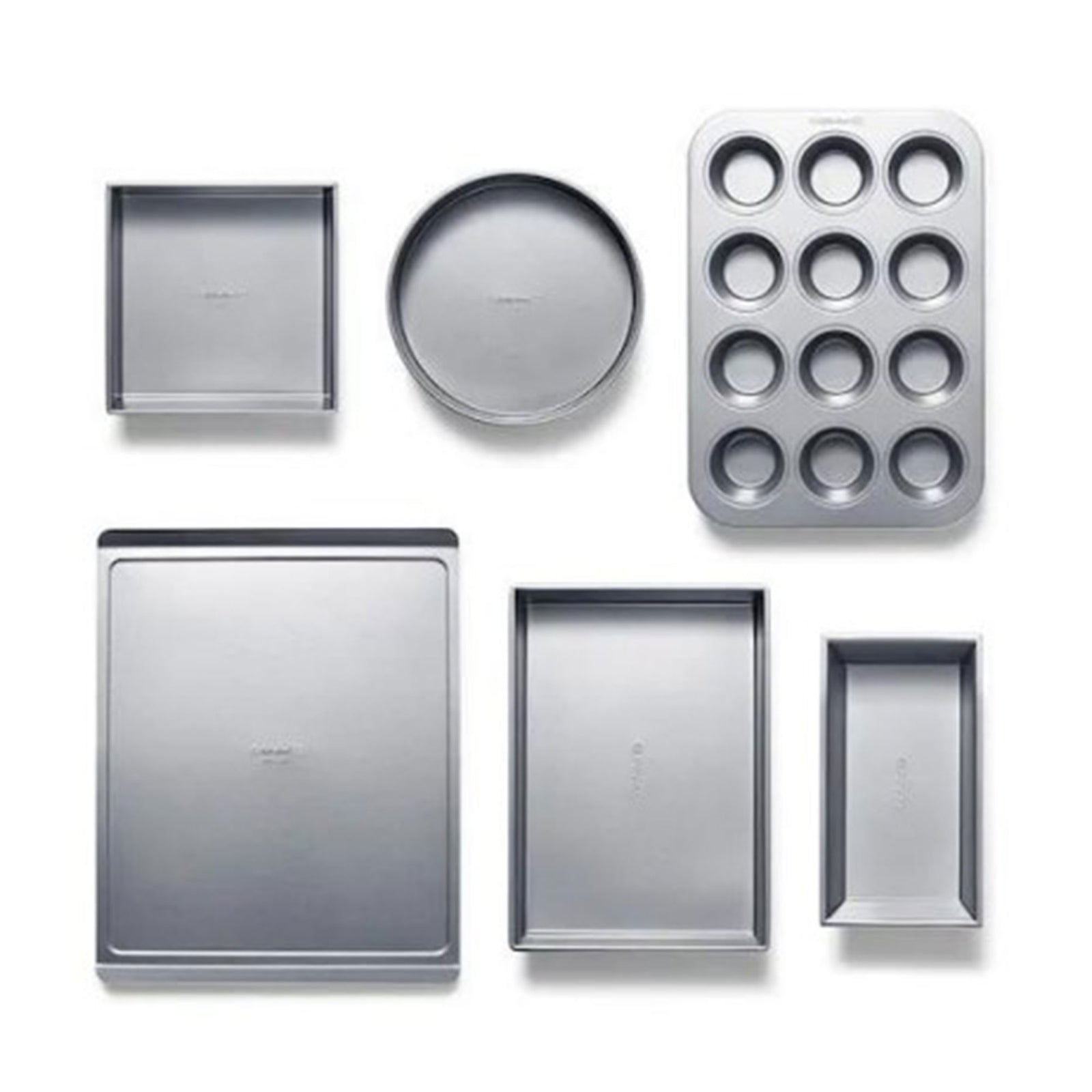 Calphalon 6 Piece Nonstick All Purpose Bakeware Set with Cookie Sheets, Silver - VMInnovations