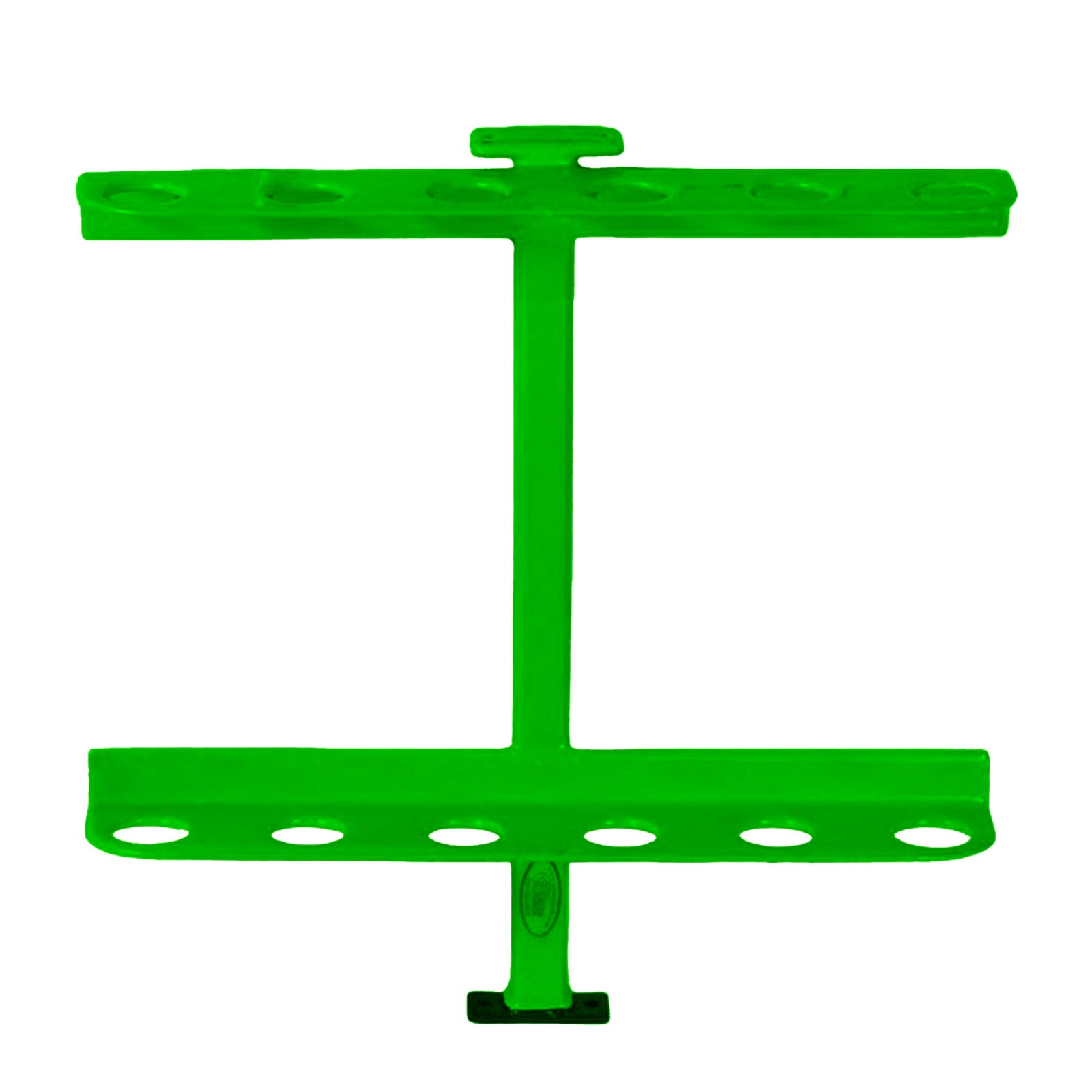 Green Touch Industries Inc Large Steel Hand Tool Rack for Open Trailers, Green - VMInnovations