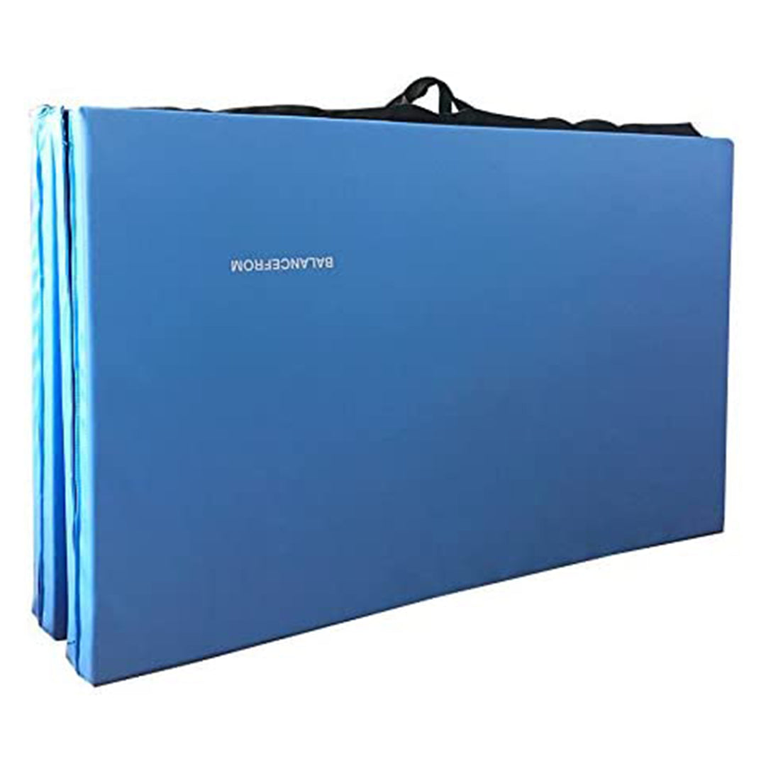 BalanceFrom Fitness 10 Foot High Density Gymnastics Folding Exercise Mat (Used)