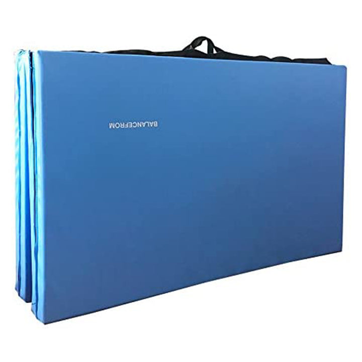 BalanceFrom Fitness 10 Foot High Density Gymnastics Folding Exercise Mat (Used)