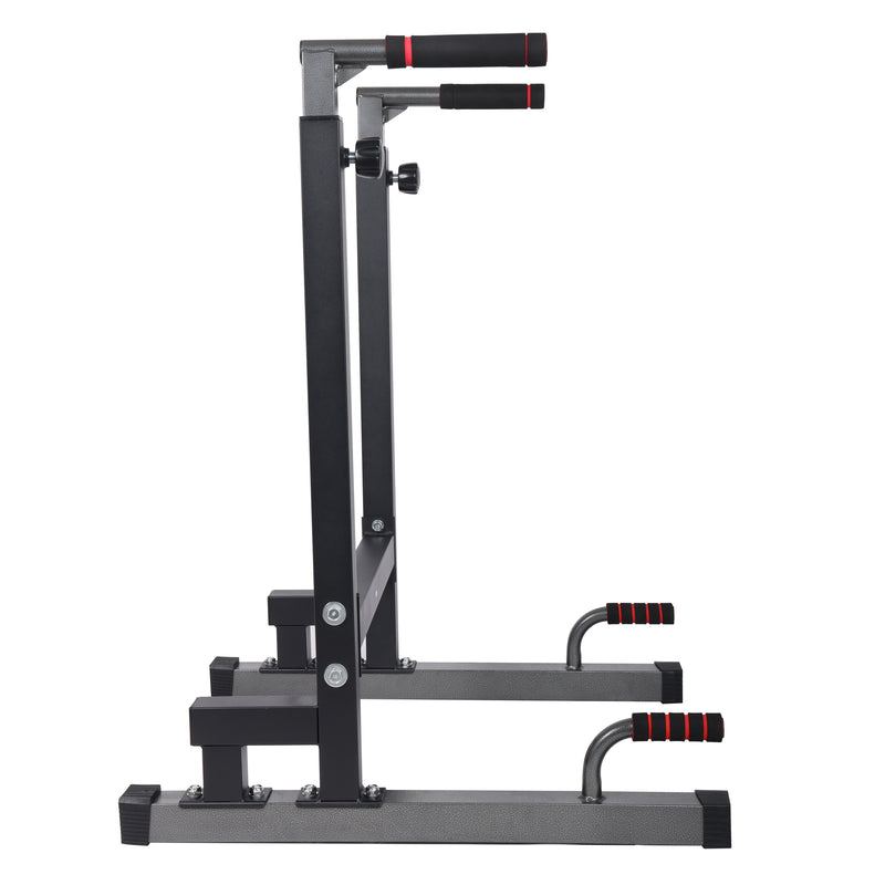 BalanceFrom Multi-Function Home Gym Dip Stand, 500lb Capacity, Black (For Parts)