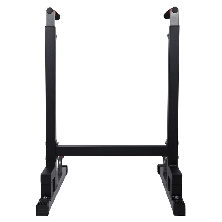 BalanceFrom Multi-Function Home Gym Dip Stand, 500lb Capacity, Black (For Parts)