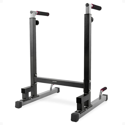 BalanceFrom Multi-Function Home Gym Dip Stand, 500lb Capacity, Black (For Parts)