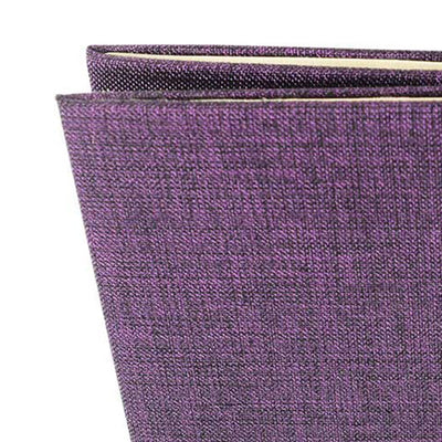 11 x 11 Inch Square Collapsible Storage Cube, Dark Purple (4 Pack) (Open Box)