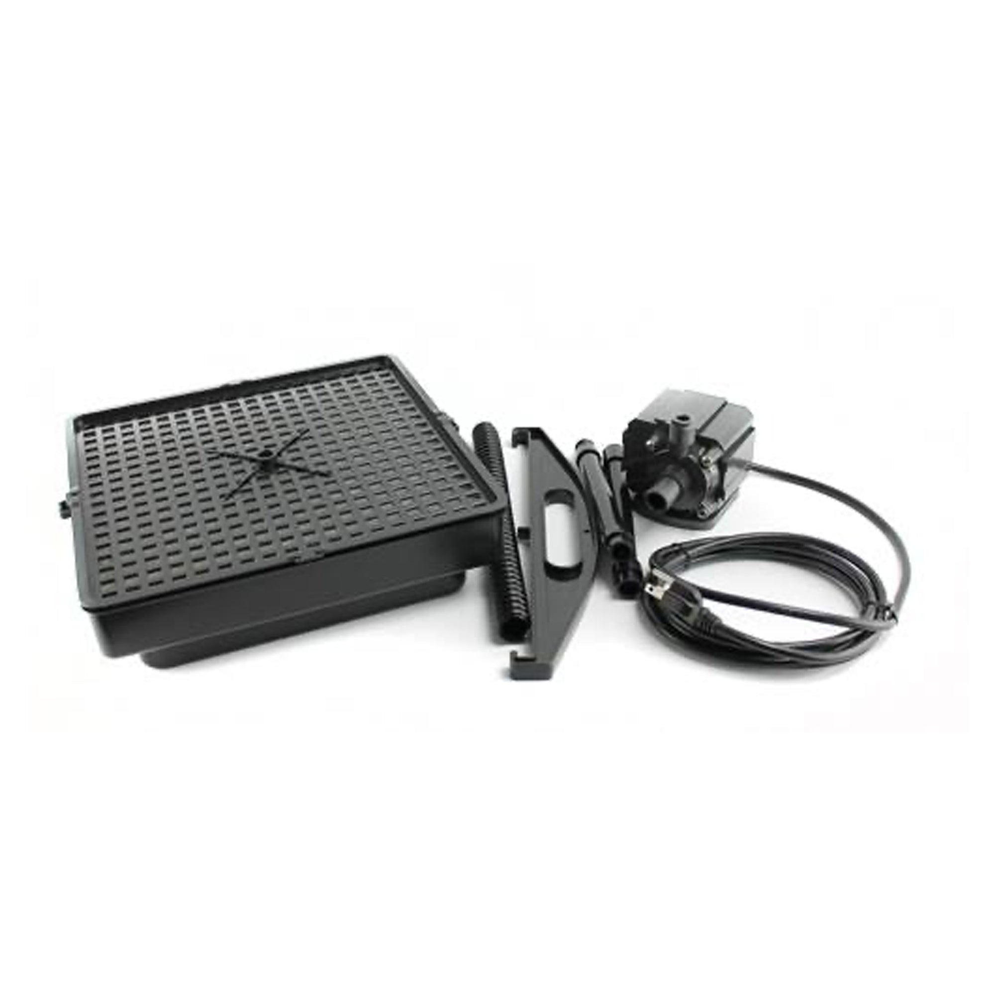 PONDMASTER 02212 Pond Fountain Pump Filter Kit 250 GPH + Fountain Head- Open Box